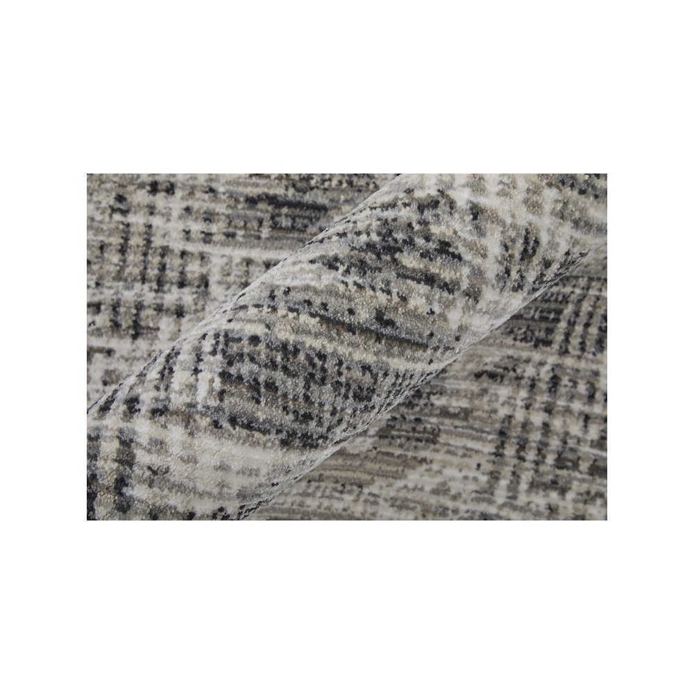 Sonora Modern Abstract, Gray/Ivory, 5' x 7'-6" Area Rug. Picture 5