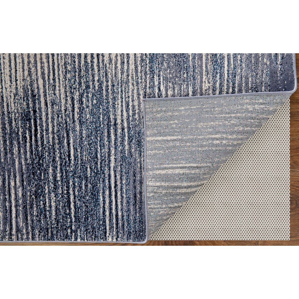 Indio Modern Gradient & Ombre, Blue/Gray/Ivory, 9'-2" x 12' Area Rug. Picture 4