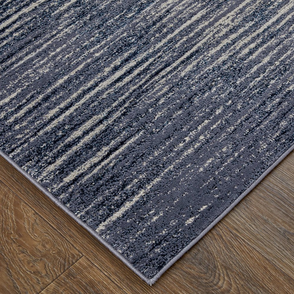 Indio Modern Gradient & Ombre, Blue/Gray/Ivory, 9'-2" x 12' Area Rug. Picture 3