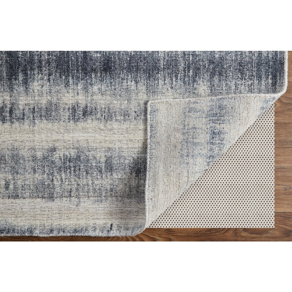 Mackay Handwoven Graident Rug, Dark Slate Blue, 4ft x 6ft Area Rug , MKY8824FNVY000C00. Picture 4