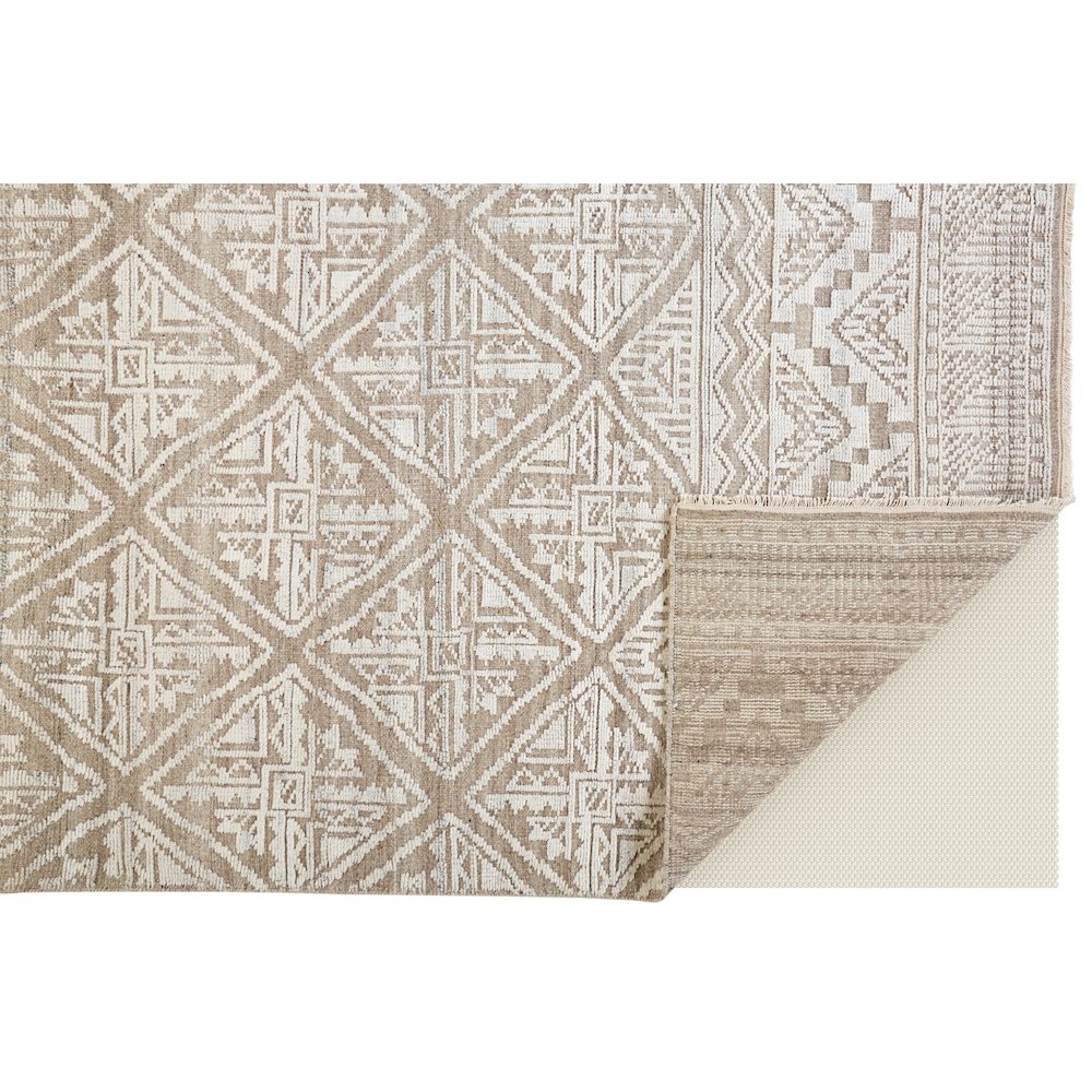 Payton Nomadic Diaimond Pattern Rug, Ivory/Tan, 2ft x 3ft Accent Rug, 9806497FBGEGRYP00. Picture 4