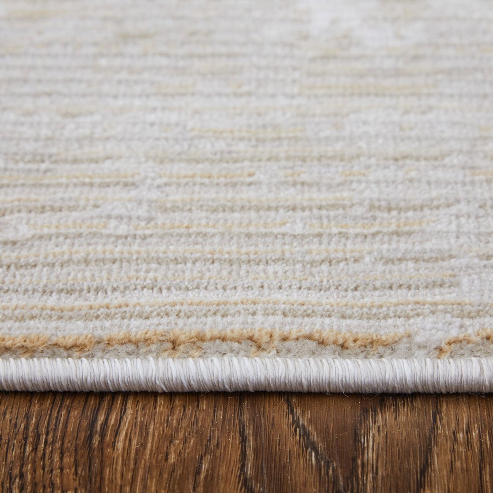 Sonora Modern Abstract, Gray/Ivory/Brown, 9'-0" x 12'-8" Area Rug. Picture 7