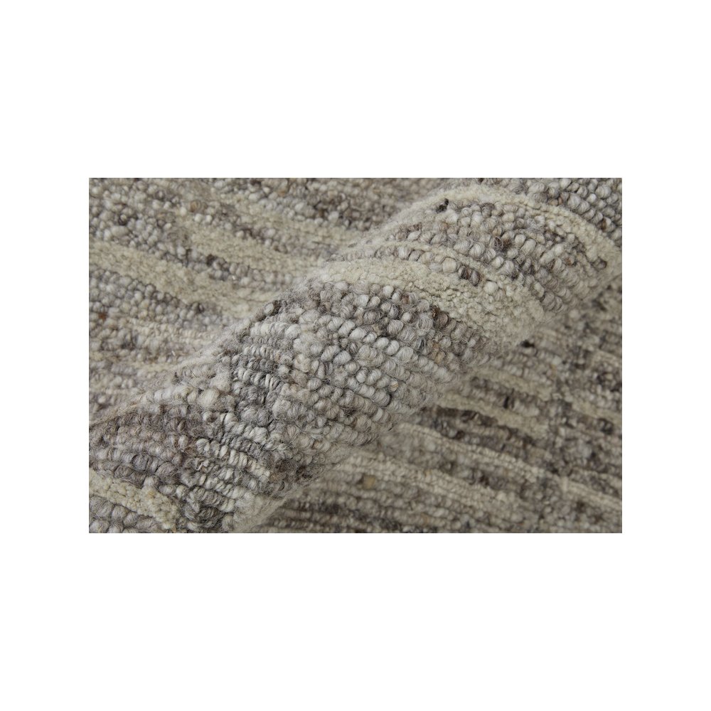 Navaro Modern Abstract, Gray/Ivory/Taupe, 7'-9" x 9'-9" Area Rug. Picture 5