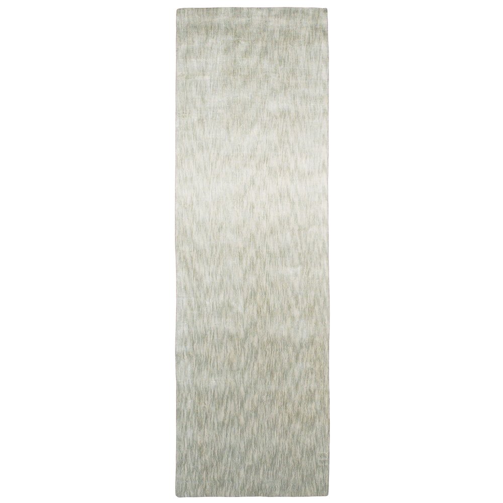 Marlowe Modern Chevron, Ivory/Silver, 2'-6" x 8' Runner. Picture 1