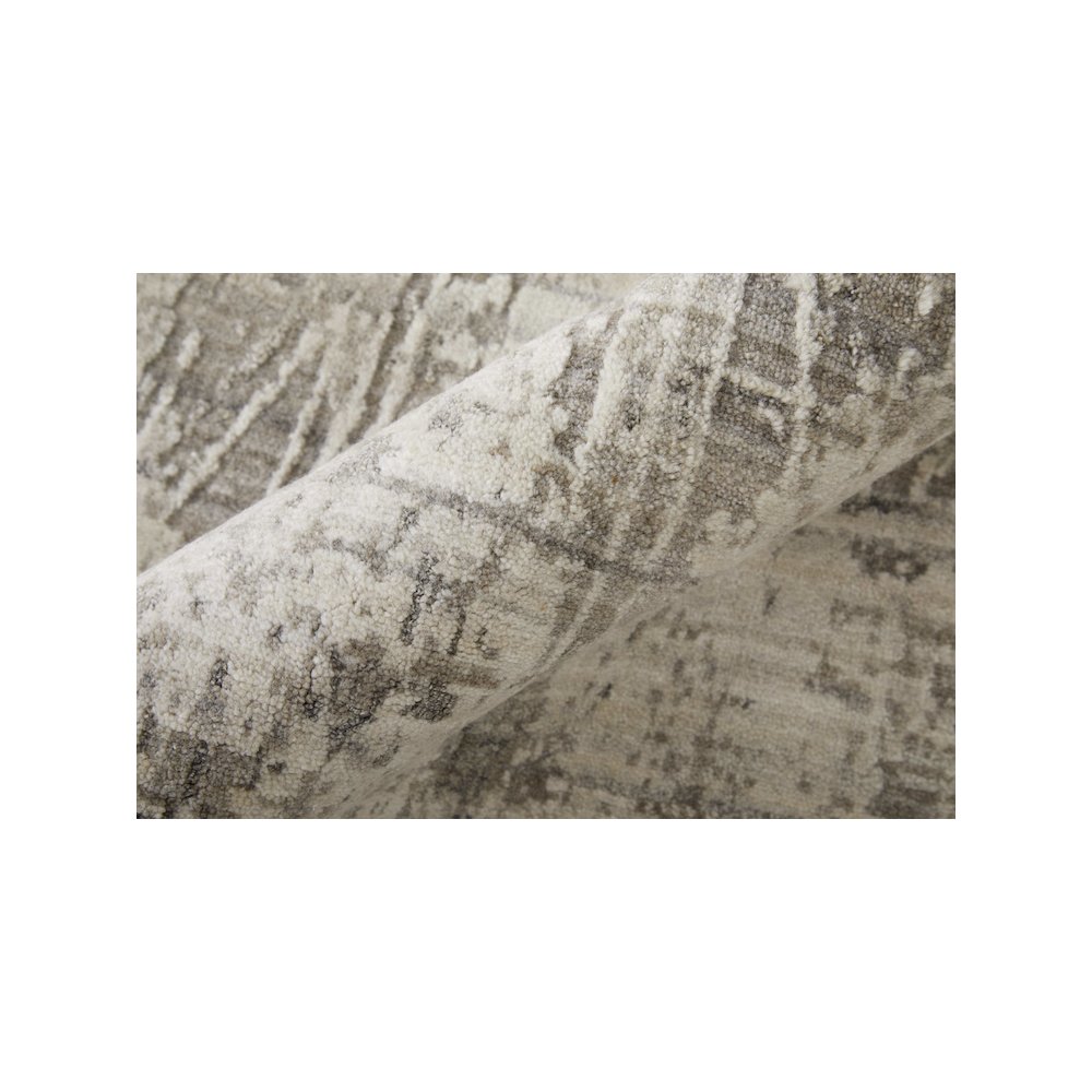 Eastfield Modern Abstract, Gray/Ivory, 3' x 5' Accent Rug. Picture 5