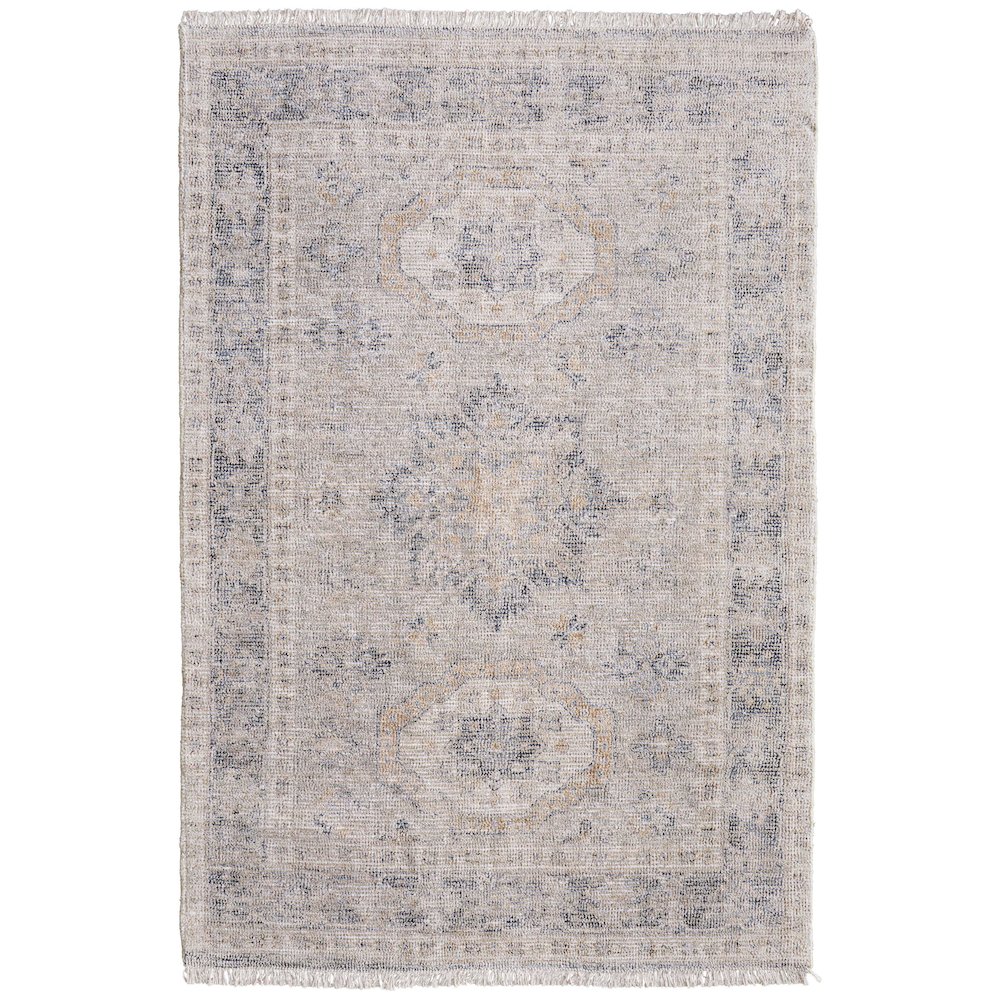 Caldwell Vintage Space Dyed Wool Rug, Latte Tan/Beige, 9ft x 12ft Area Rug, 8798798FSND000G00. Picture 1