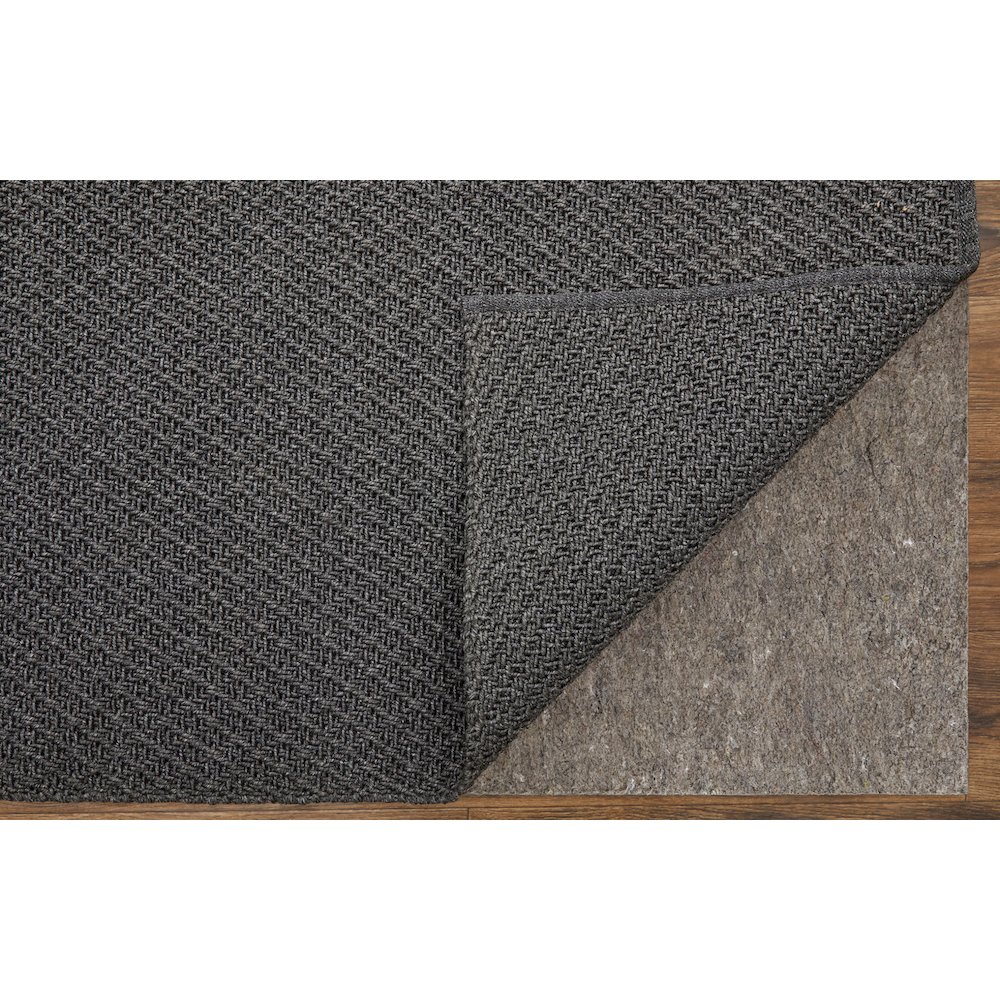 Tito Modern Solid, Gray, 10' x 14' Area Rug. Picture 3