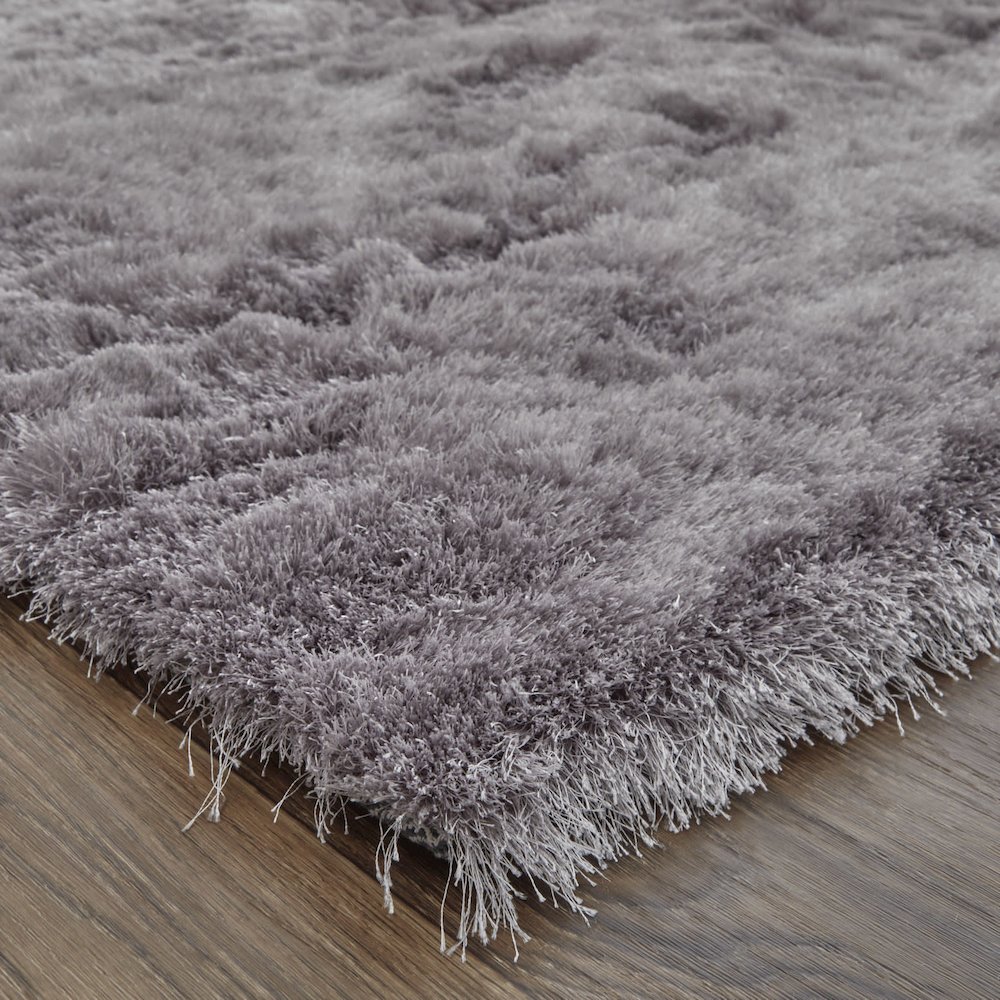 Indochine Plush Shag Rug Metallic Sheen, Amethyst Quartz, 3ft-6in x 5ft-6in, 4944550FSMYAMSC50. Picture 3