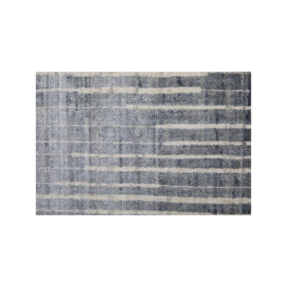 Eastfield Modern Abstract, Blue/Ivory/Gray, 2' x 3' Accent Rug. Picture 6