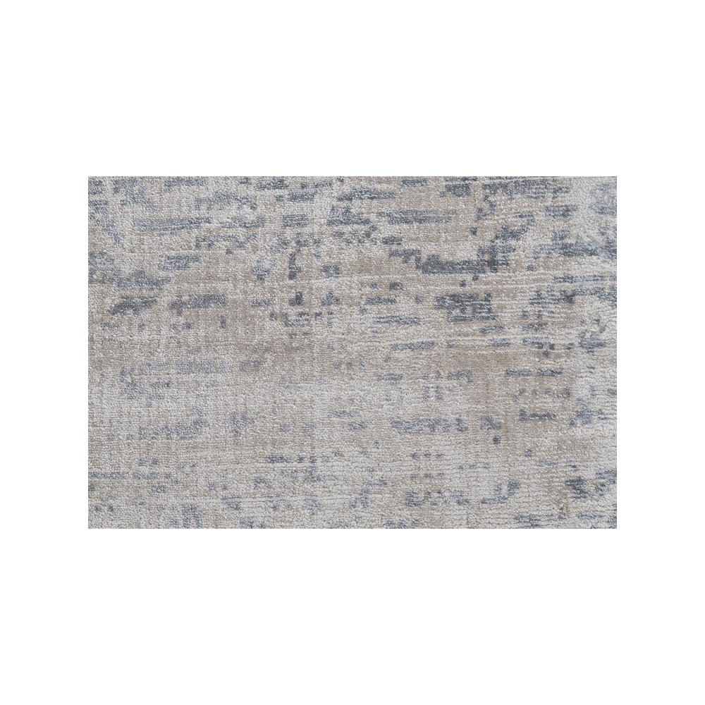 Nadia Distressed Damask Rug, Aegean Blue/Opal Gray, 5ft x 8ft Area Rug, 6678389FSMK000E10. Picture 4