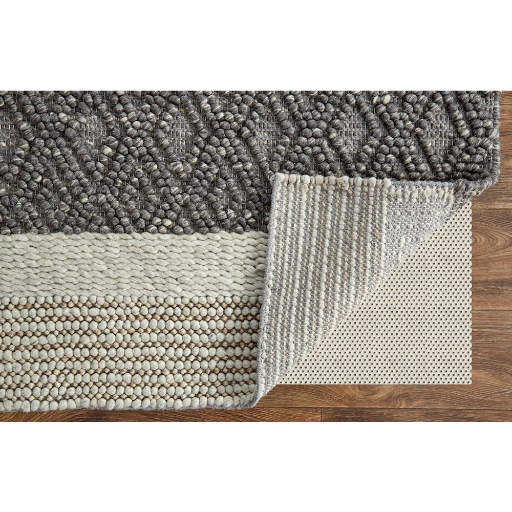 Berkeley Eco-Friendly Area Rug, Chracoal Gray/Tan, 9ft-6in x 13ft-6in, 6790811FSNDMLTH50. Picture 4