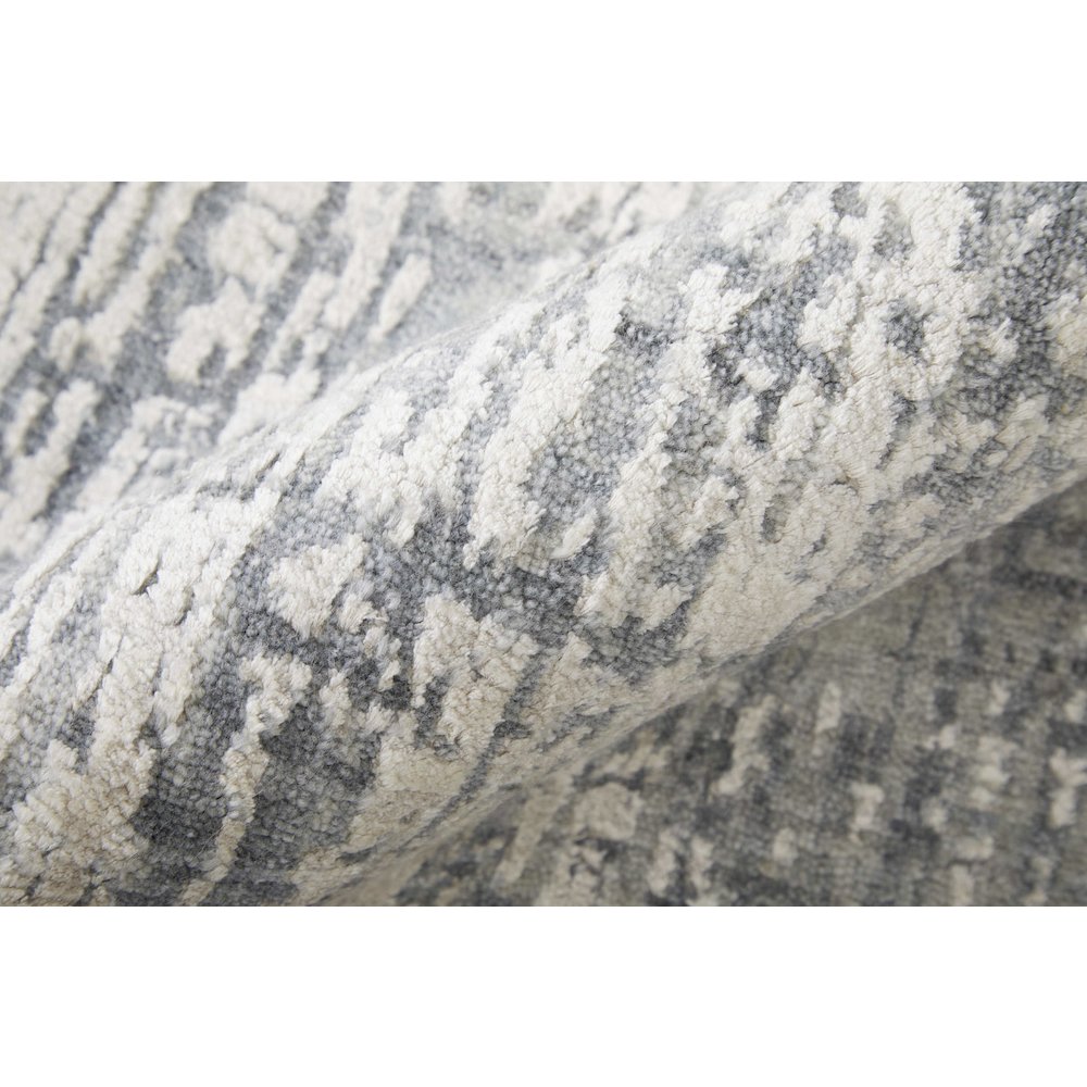 Eastfield Modern Abstract, Gray, 10' x 14' Area Rug. Picture 5