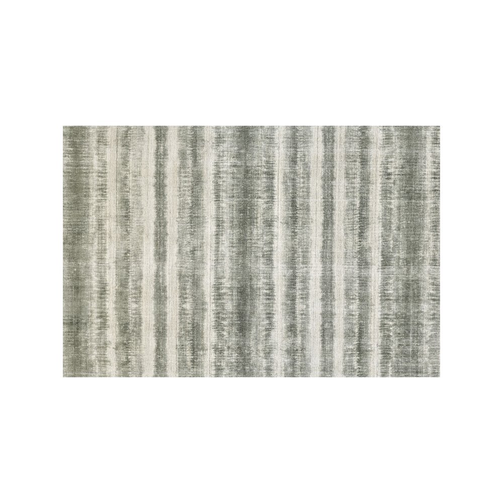 Mackay Transitional Stripes, Ivory/Green, 5' x 8' Area Rug. Picture 5