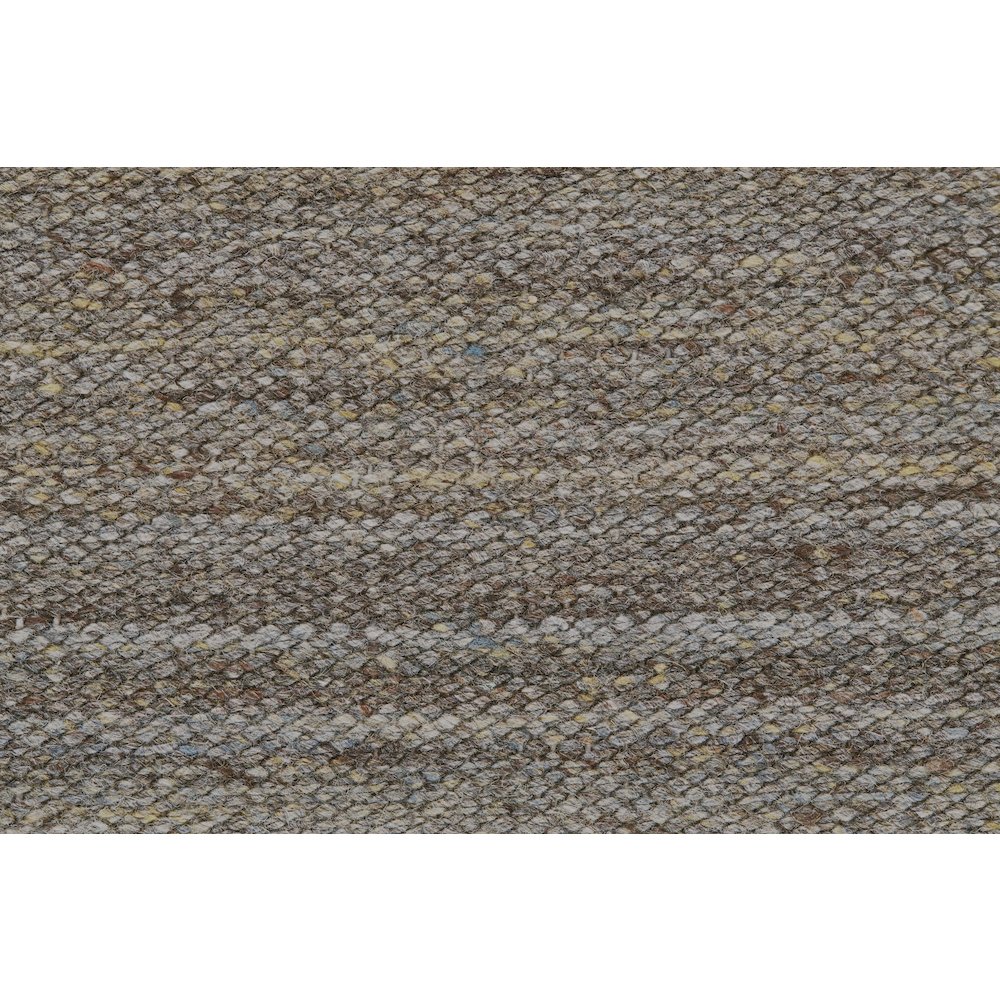 Brady Transitional Stripes, Gray/Green/Blue, 9' x 12' Area Rug. Picture 4