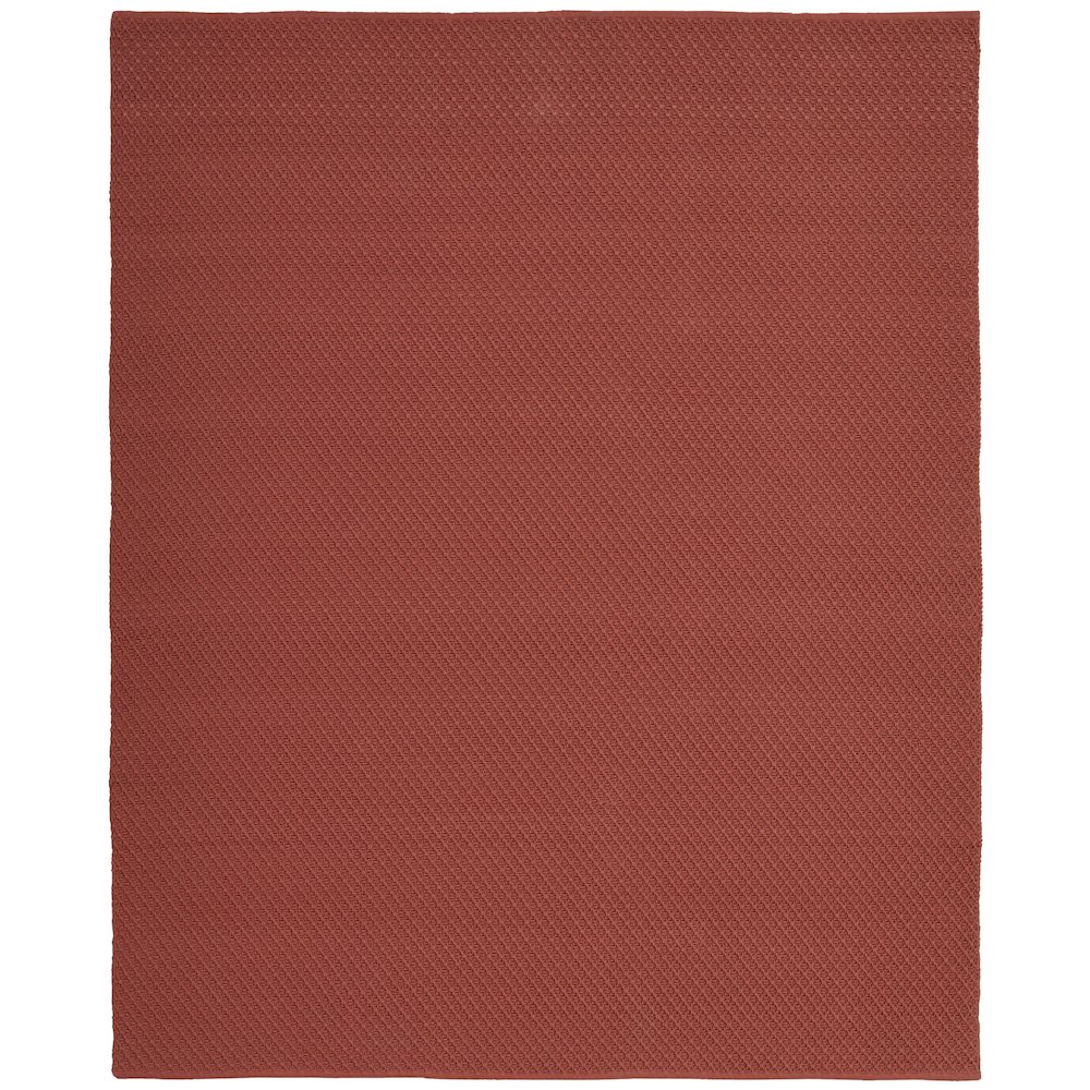 Tito Modern Solid, Red, 9' x 12' Area Rug. Picture 1