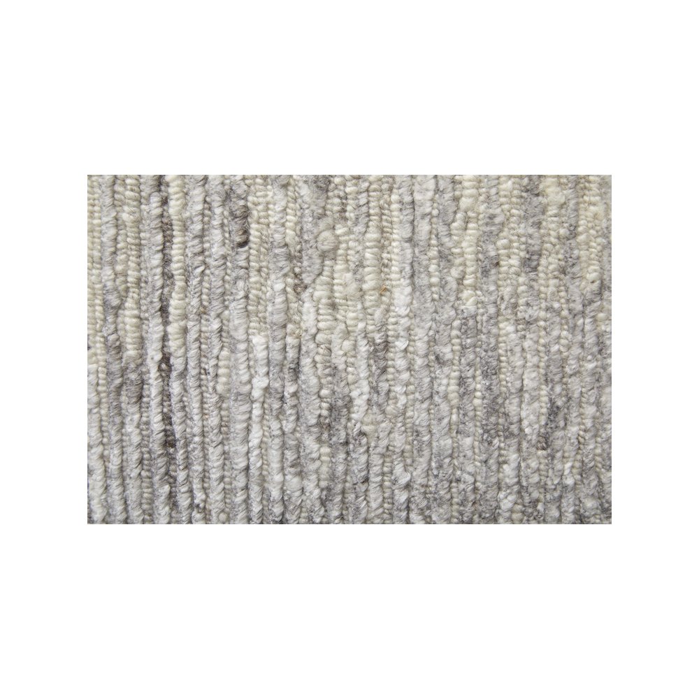 Brighton Modern Abstract, Ivory/Taupe/Silver, 7'-9" x 9'-9" Area Rug. Picture 7