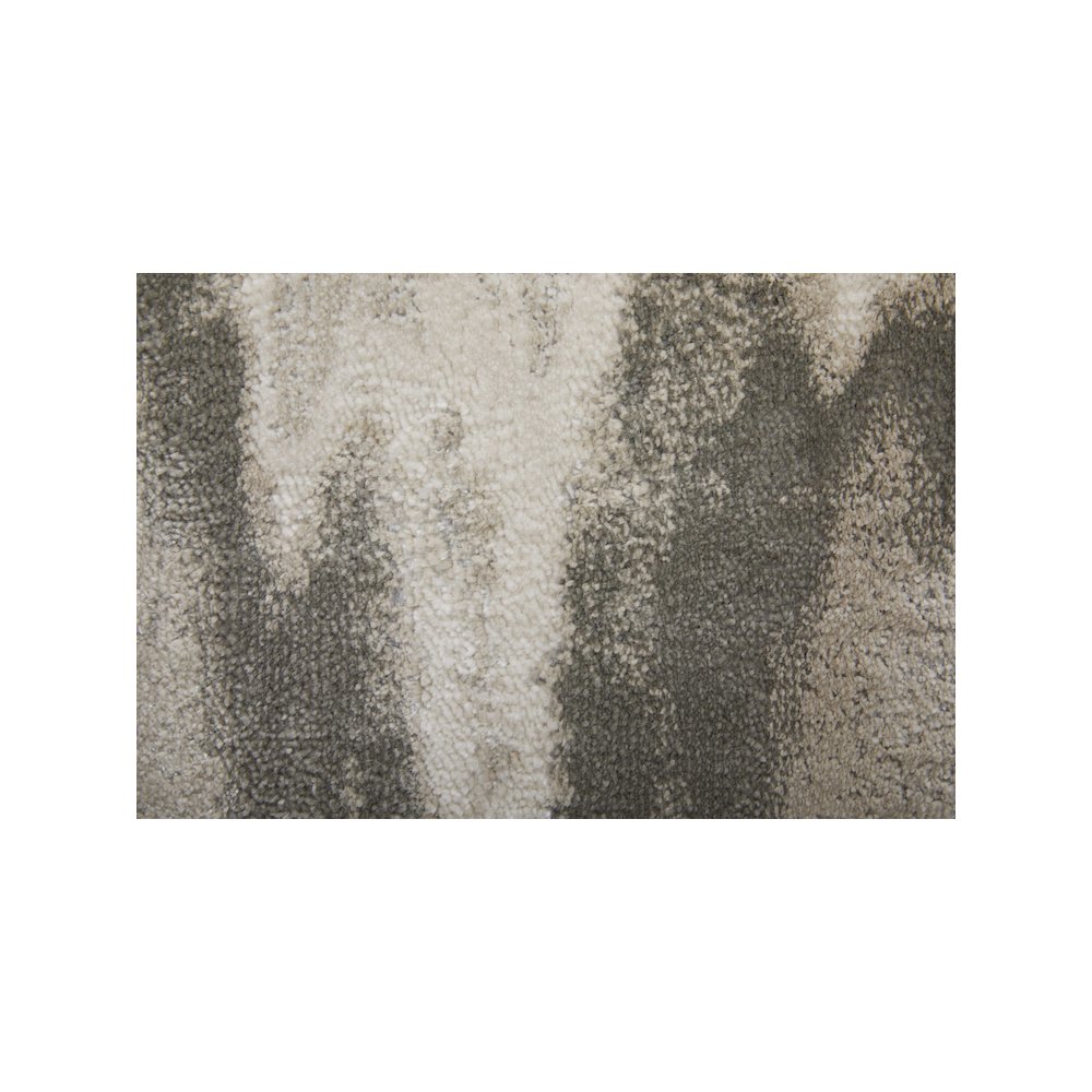 Micah Modern Abstract, Gray/Taupe/Ivory, 10' x 13'-2" Area Rug. Picture 6