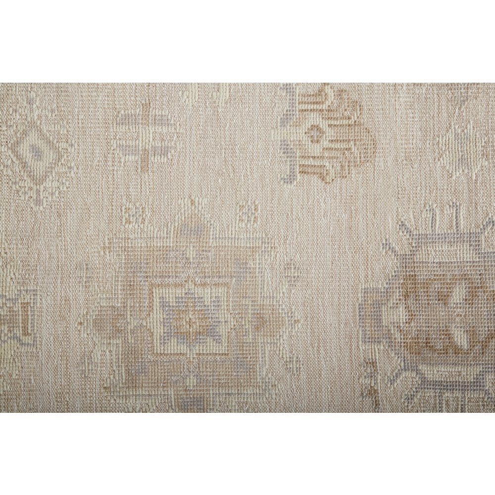 Wendover Transitional Oriental, Tan/Brown, 9' x 12' Area Rug. Picture 6