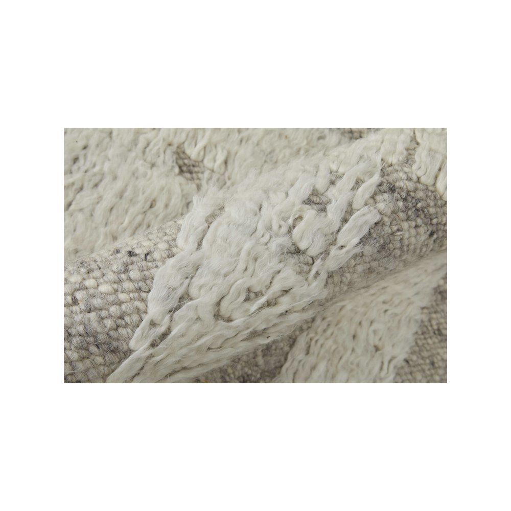 Ashby Transitional Geometric, Gray/Ivory, 9'-6" x 13'-6" Area Rug. Picture 5