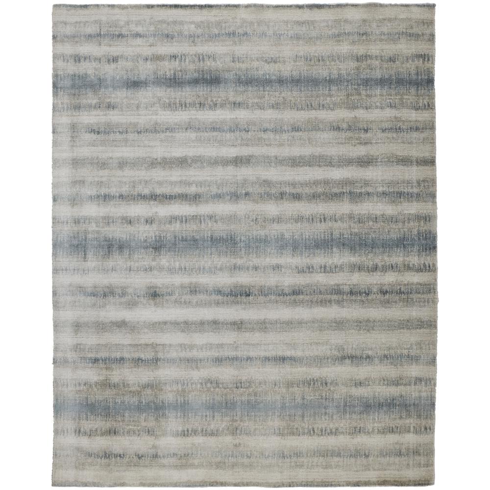 Mackay Handwoven Graident Rug, Aegean Blue/Warm Gray, 4ft x 6ft Area Rug , MKY8824FBLU000C00. Picture 2