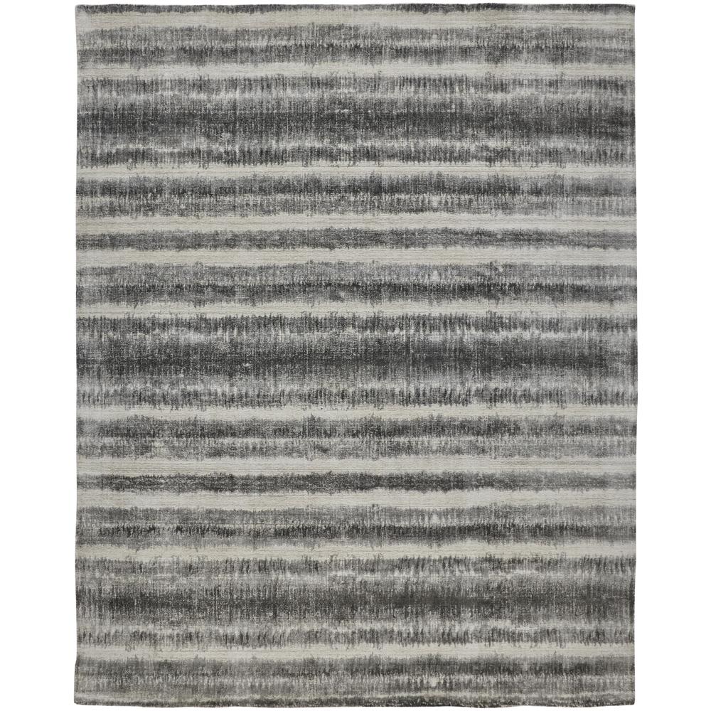 Mackay Handwoven Graident Rug, Charcoal Gray, 4ft x 6ft Area Rug , MKY8824FCHL000C00. Picture 2
