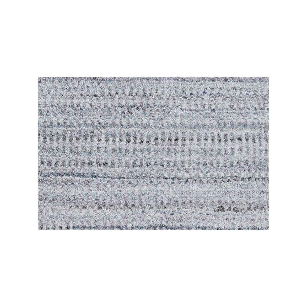 Milan Ombre Striped Rug, Misty Blue/Lilac, 5ft x 8ft Area Rug, 7346488FLILHAZE10. Picture 4