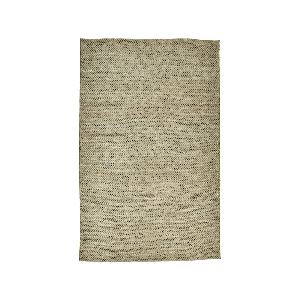 Kaelani Natural Handmade Area Rug, Solid Color, Dove Gray, 5ft x 8ft, 6850770FDOV000E10. Picture 1