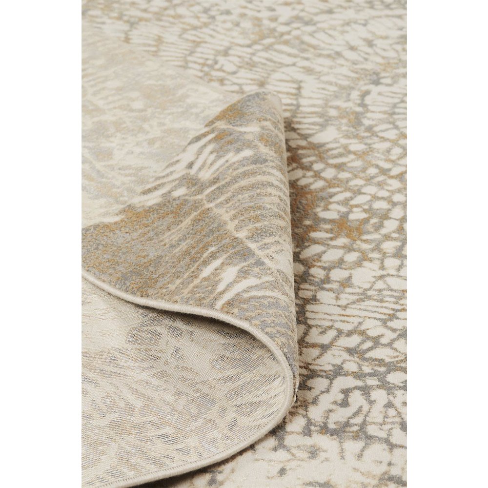 Frida Distressed Abstract Watercolor Rug, Ivory/Gray/Tan, 12ft x 15ft Area Rug, PRK3702FSLVIVYJ00. Picture 5
