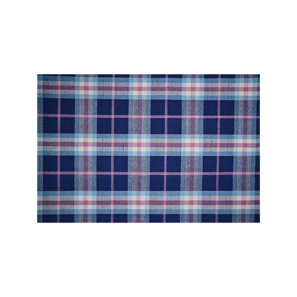 Crosby Eco-Friendly PET Dhurrie, Bright Blue/Peony Pink, 5ft x 8ft Area Rug, 8830565FNVY000E10. Picture 6