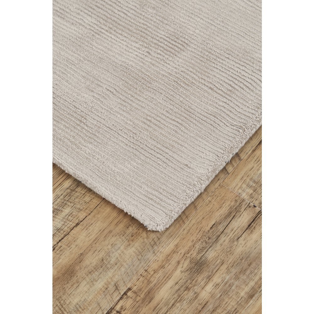 Batisse Plush Viscose Hand Loomed Rug, Oyster Gray, 3ft-6in x 5ft-6in Accent Rug, 6698717FTPE000C50. Picture 3