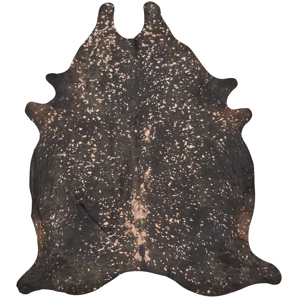 Ellyse Transitional Animal Print, Brown, Large Shaped Rug. Picture 1