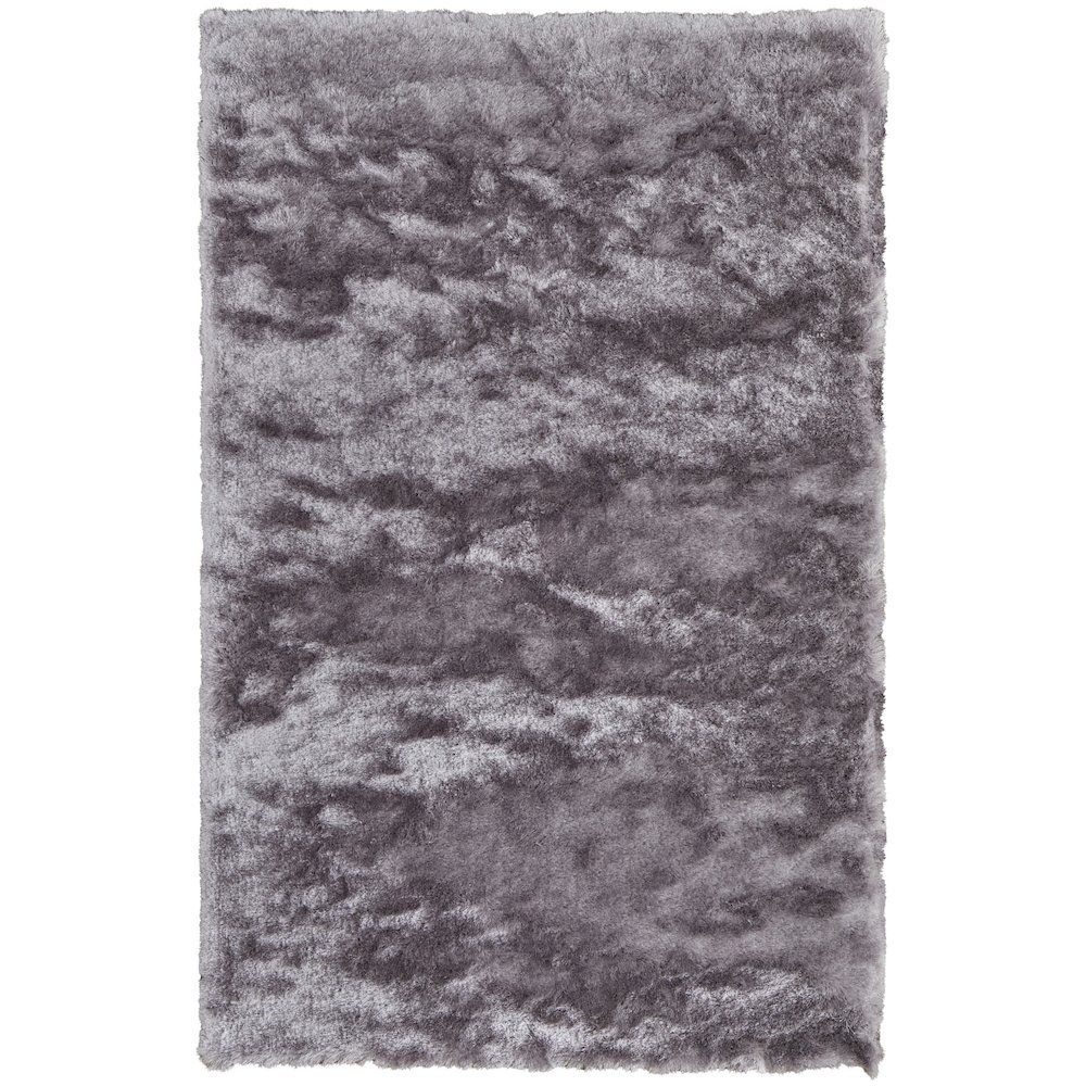 Indochine Plush Shag Rug Metallic Sheen, Amethyst Quartz, 3ft-6in x 5ft-6in, 4944550FSMYAMSC50. Picture 1
