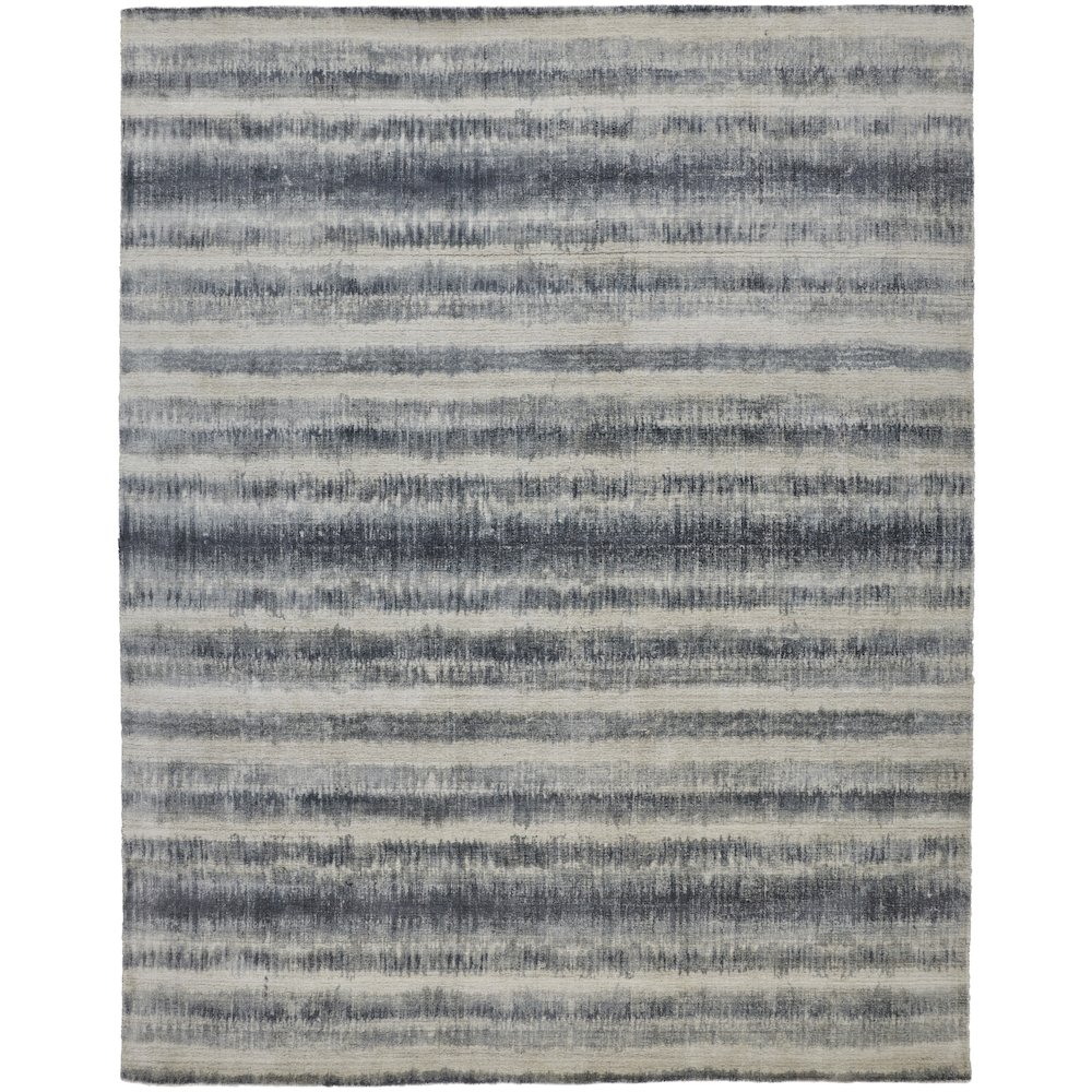 Mackay Handwoven Graident Rug, Dark Slate Blue, 4ft x 6ft Area Rug , MKY8824FNVY000C00. Picture 1