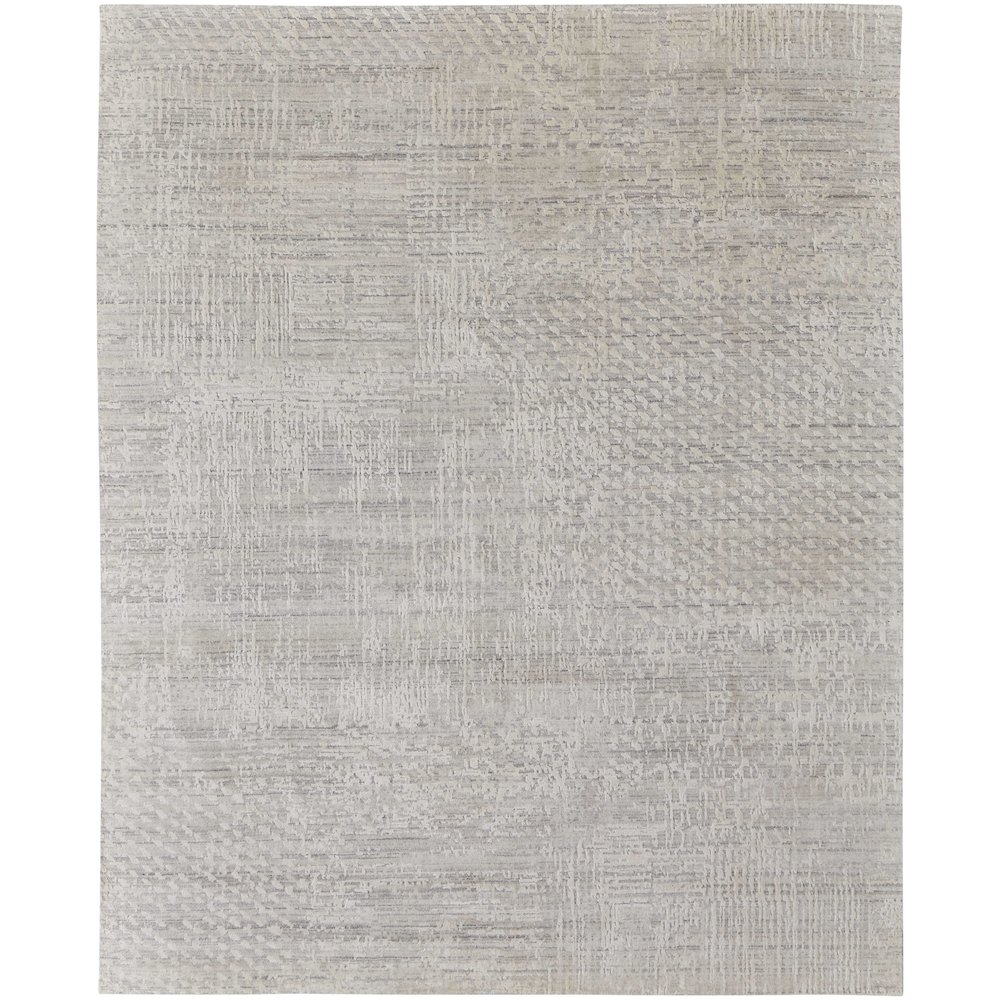 Eastfield Modern Abstract, Ivory, 3' x 5' Accent Rug. Picture 1