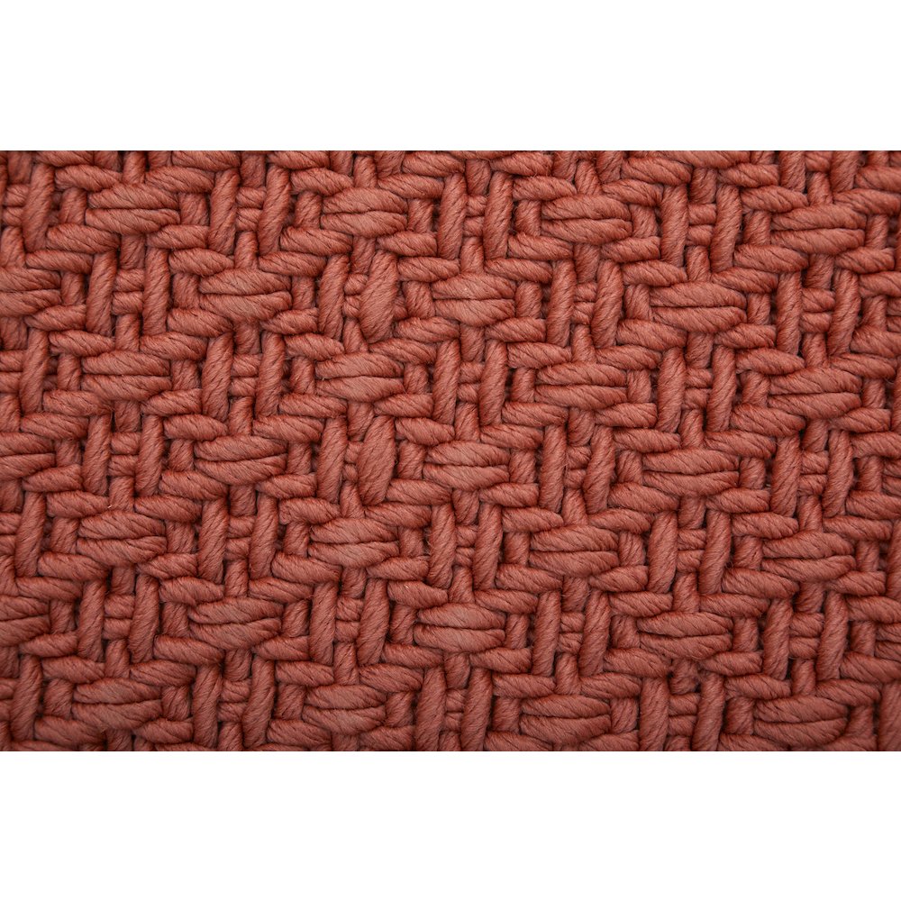 Tito Modern Solid, Red, 9' x 12' Area Rug. Picture 5