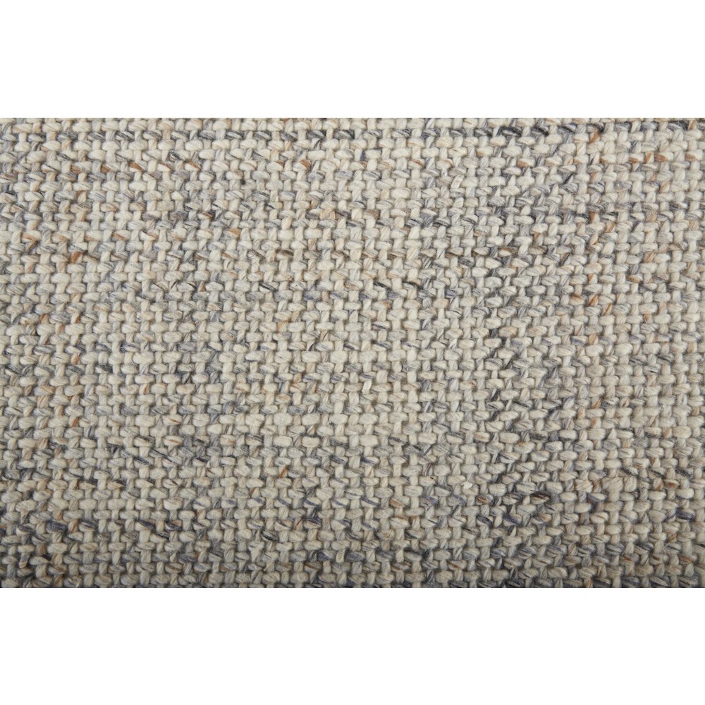Naples Space Dyed In/Outdoor Flatweave, Warm Gray/Tan, 8ft x 10ft Area Rug, NAP0751FIVYGRYF00. Picture 5