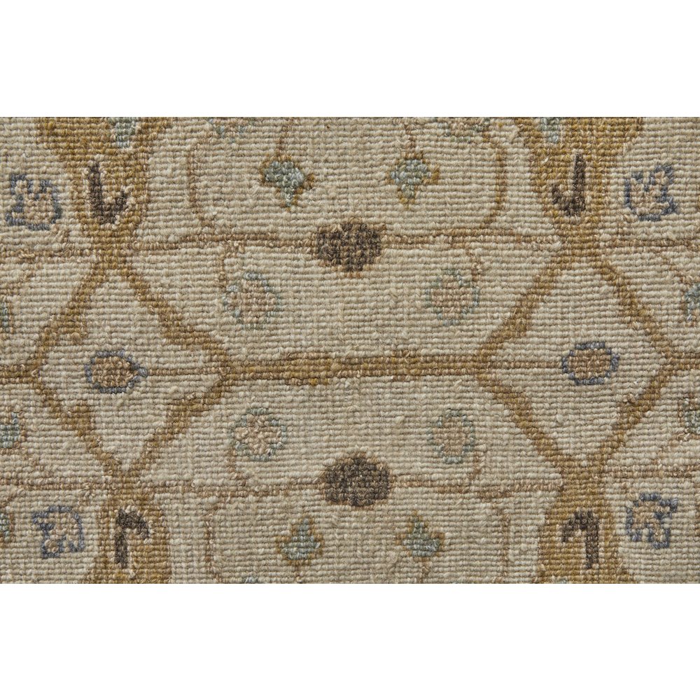 Corbitt Traditional Oriental, Ivory/Gold, 5'-6" x 8'-6" Area Rug. Picture 5