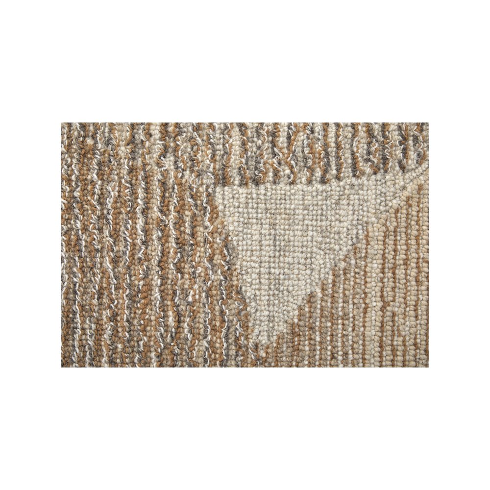 Pollock Modern Watercolor, Brown/Tan/Ivory, 3'-6" x 5'-6" Accent Rug. Picture 6