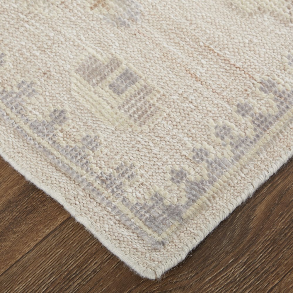 Wendover Transitional Oriental, Tan/Brown, 9' x 12' Area Rug. Picture 3