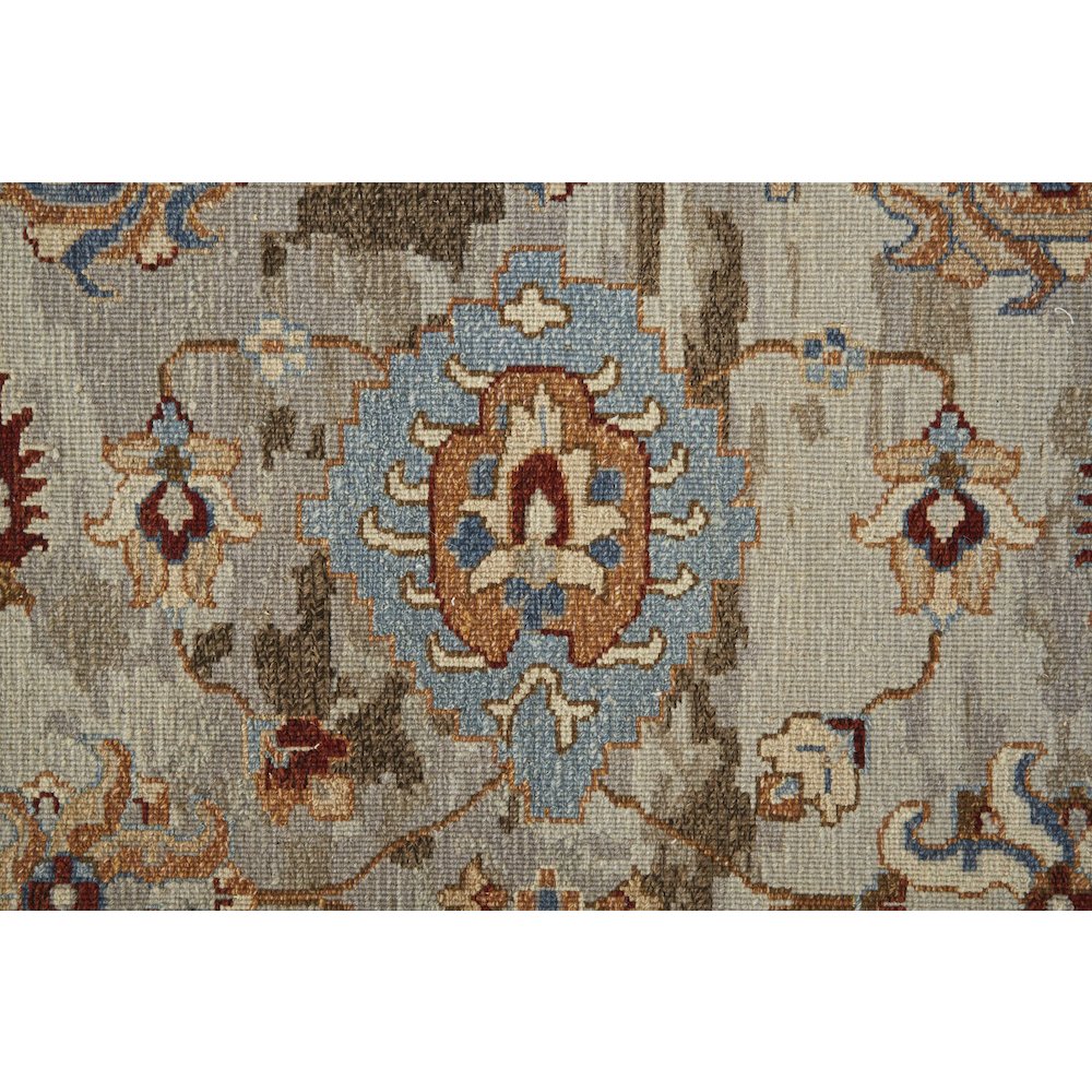 Leylan Transitional Floral & Botanical, Brown/Tan/Gray, 2' x 3' Accent Rug. Picture 6