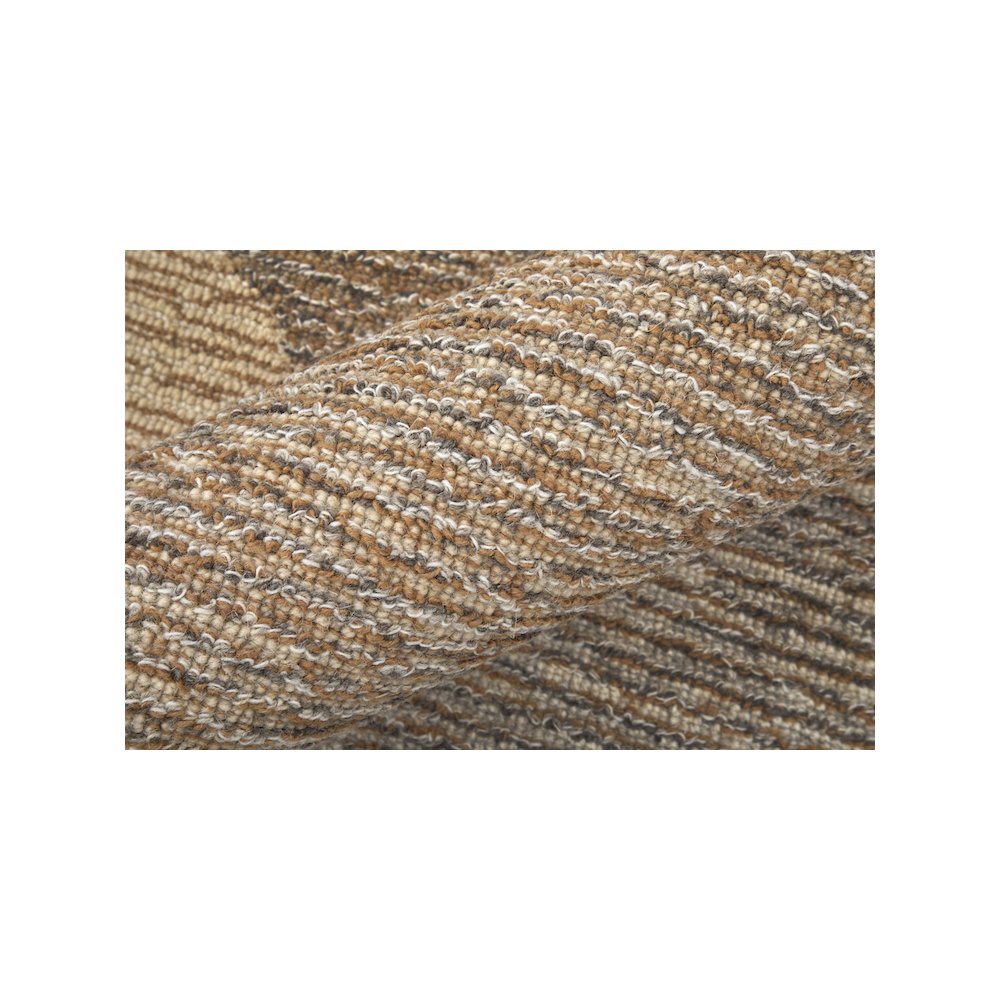 Pollock Modern Watercolor, Brown/Tan/Ivory, 3'-6" x 5'-6" Accent Rug. Picture 5