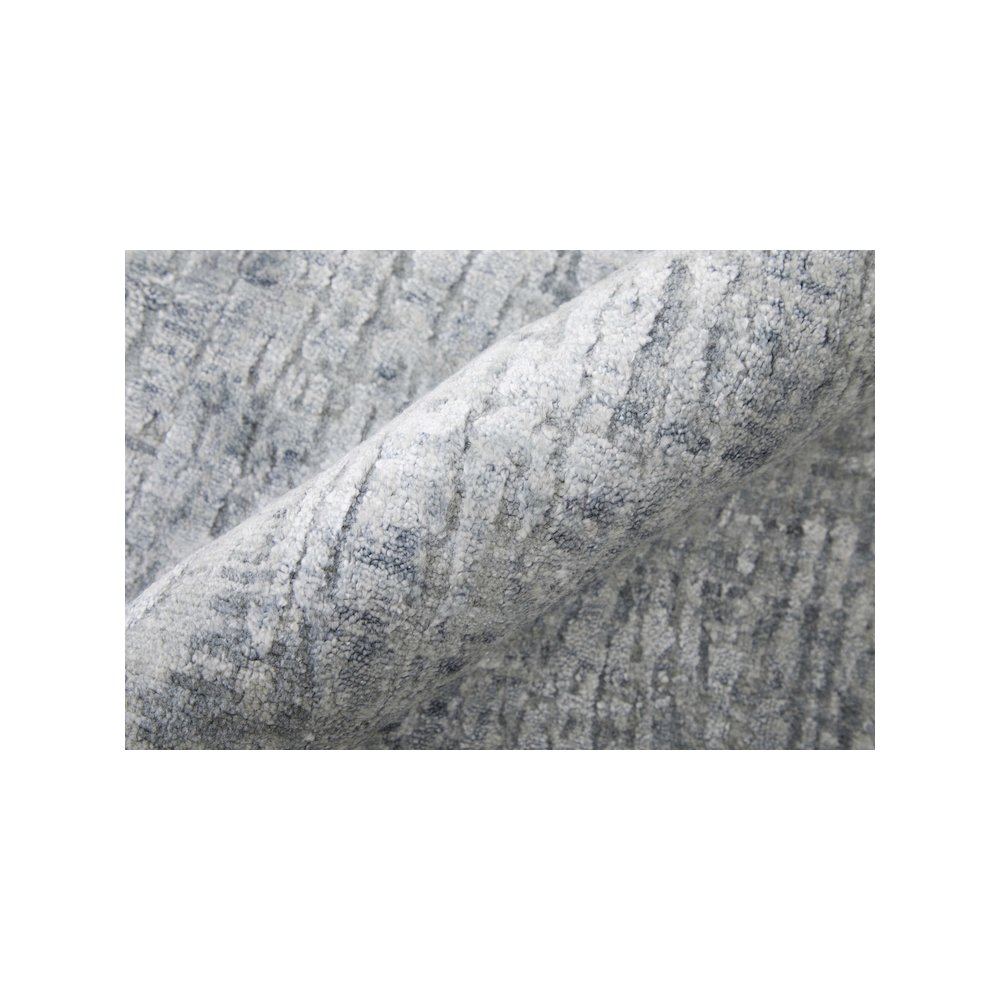 Eastfield Modern Abstract, Blue/Silver, 5' x 8' Area Rug. Picture 5