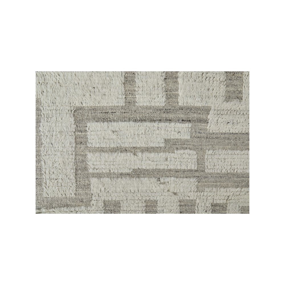 Ashby Transitional Geometric, Gray/Ivory, 9'-6" x 13'-6" Area Rug. Picture 6