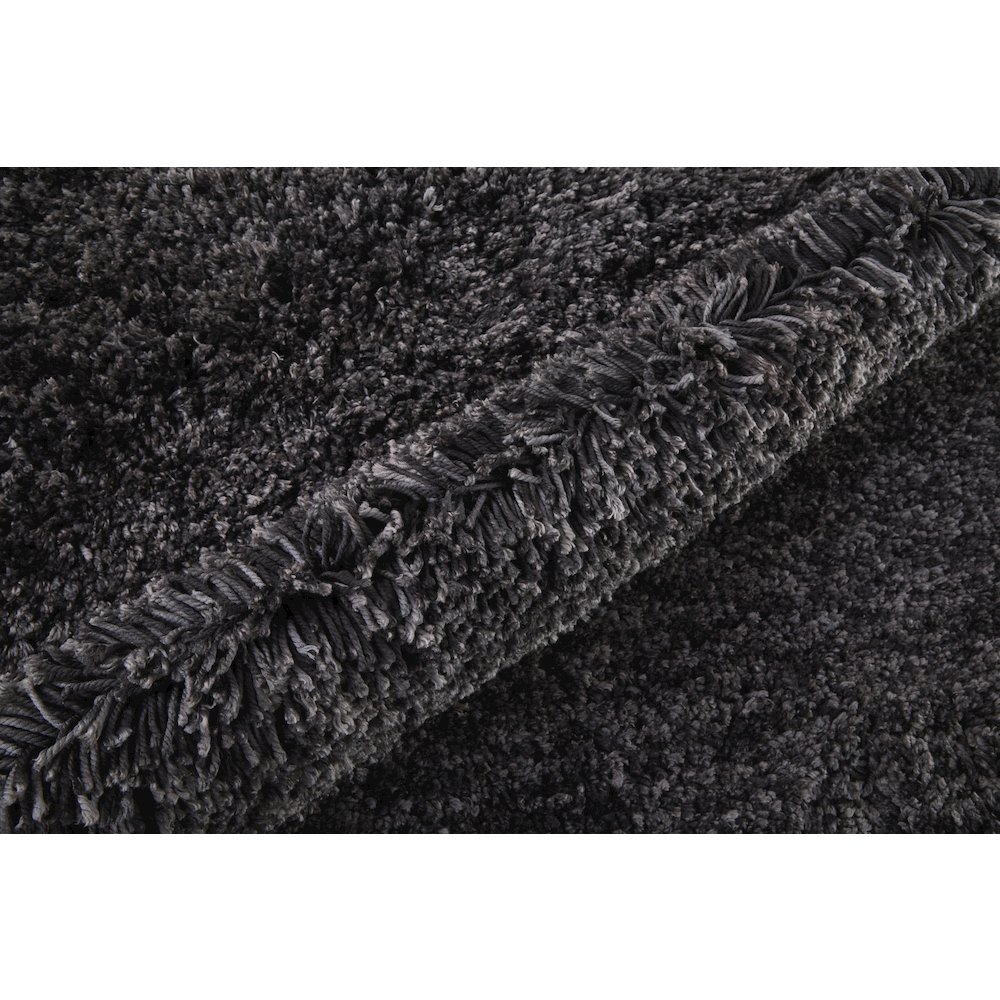 Stoneleigh Stonewashed Mélange Shag Rug, Black, 10ft x 14ft Area Rug, 3998830FBLK000H00. Picture 5