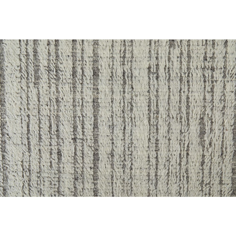 Ashby Transitional Stripes, Ivory/Gray, 3'-6" x 5'-6" Accent Rug. Picture 6