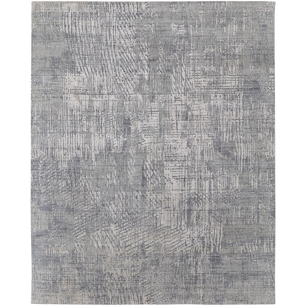 Eastfield Modern Abstract, Gray, 10' x 14' Area Rug. Picture 1