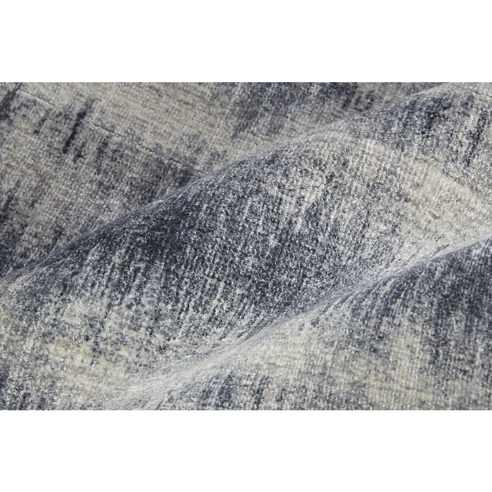 Mackay Handwoven Graident Rug, Dark Slate Blue, 4ft x 6ft Area Rug , MKY8824FNVY000C00. Picture 5