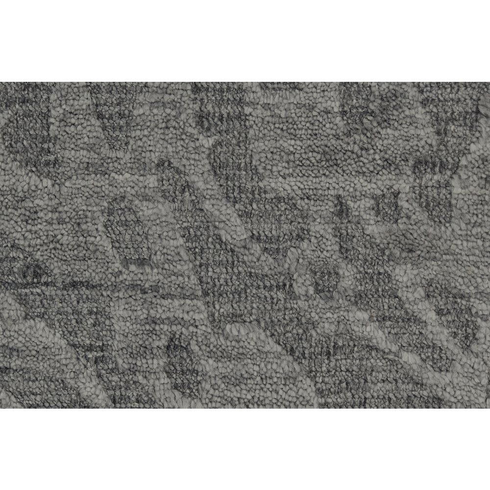 Leilani Modern Abstract, Gray, 9'-6" x 13'-6" Area Rug. Picture 4