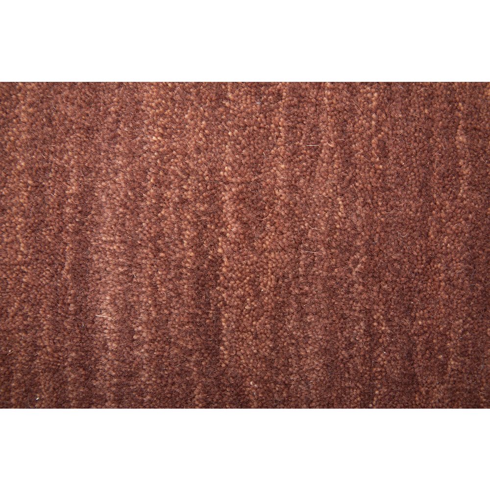 Luna Hand Woven Marled Wool Rug, Rust/Red-Orange, 2ft x 3ft Accent Rug, 5798049FRST000P00. Picture 6