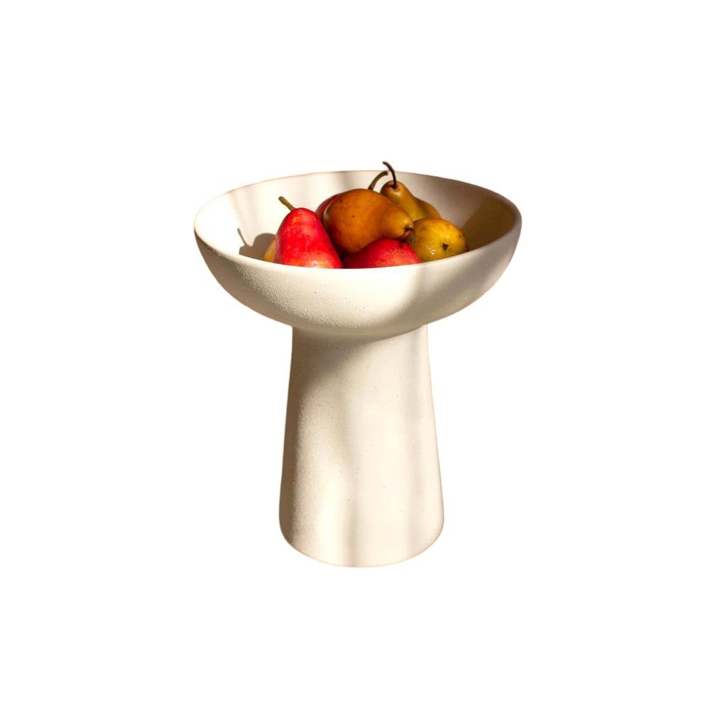 Ceramic Compote - Tall. Picture 1
